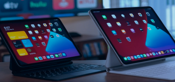 Ipads sitting on table