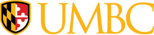 UMBC Primary Logo on Black